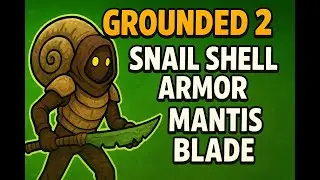 Unstoppable Tank Build! Snail Shell Armor + Frenzy Mutation + Mantis Blade | Grounded 2