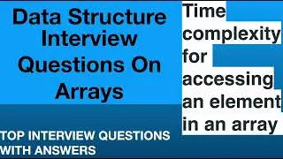[ENGLISH] Mini Video: Data Structure Interview Questions - Understanding Time complexity