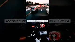 3 Accidents on the commute to San Diego, Beautiful SOCAL Morning!! 👌🇺🇸🤩 Highlights!