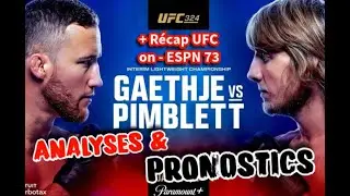 UFC 324 - Gaethje vs Pimblett - Analyses & Pronostics #ufc #mma #ufc324