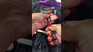 Slippage Correction on Sisterlocks + Microlocs #tutorial