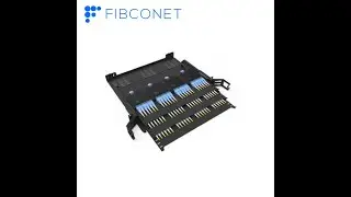 1/2/4U 144/288/576F MPO/MTP-LC Slide Drawer Fiber Optic Patch Panel