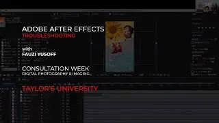 AFTER EFFECTS Troubleshooting