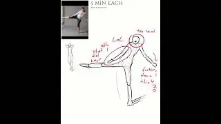 22nd Day | 第22日目 | ✿ArtJourney: Gesture Drawing - The 'Bonk-ening'... (ﾉ&acute;ヮ&acute;)ﾉ*  #artjourney #shorts