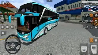 BUS SUBUR JAYA BIRU ULTRA HIGH DECK | TELOLET | PARIWISATA | BUS PENUMPANG