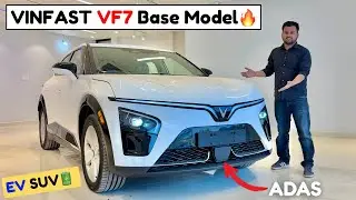 VinFast VF7 Base Model Earth✅ | Premium Electric SUV at ₹21.89 Lakh🔥 | Range? 