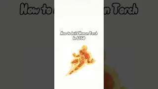 How to make Human Torch in LEGO #lego #shorts