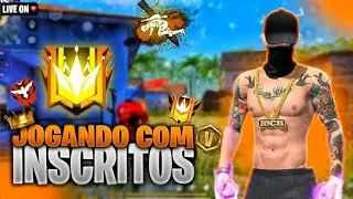 🔴FREE FIRE AO VIVO! RUMO AO ELITE! | Buzz Luma #2K