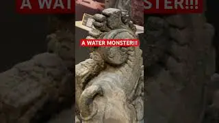 Ancient Hindu Water Monster - Makara!!! #shorts #indonesia #hindu #travel #history #makara #museum