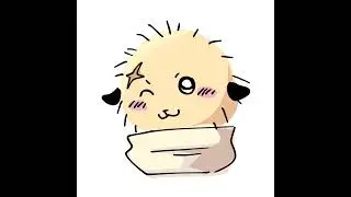 drawing rakko based off how much I like the desserts