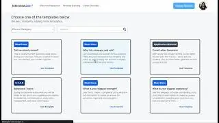 Interview Jam Response Generator Video - Use AI to get custom answers to common interview ?s