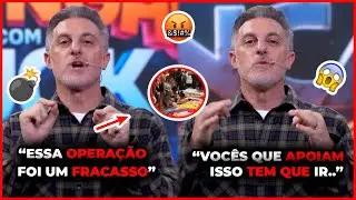 🔥 V&Iacute;DEO COMPLETO DO LUCIANO HUCK FALANDO TUDO SOBRE A OPERA&Ccedil;&Atilde;O NO RIO! COMPLEXO DA PENHA E ALEM&Atilde;O!