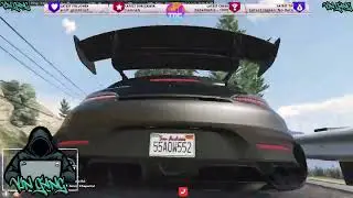Jack McCoy & SG Vin Scratch S+  Mercedes AMG GTR in Democratic City | GTA 5 TDC RP