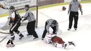 Ryan Hand Vs Curtis Tidball Nov 21 2015 LNAH Cornwall Vs Thetford