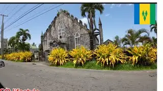 Driving through the mountain of Georgetown St Vincent and The Grenadines 🇻🇨