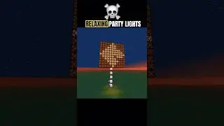 Световые эффекты для расслабляющей вечеринки в стиле Minecraft #шорты #minecraft