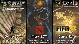 Let'sB[oz.] CS:GO Tounrey Team Superstars vs Clutchmeisters at LXG Chennai.