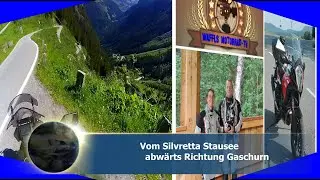 Silvretta Hochalpenstrasse Teil 2  waffls motorrad tv / Bullen on Tour / Drift Ghost