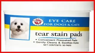 Great product -  Miracle Care Tear Stain Pads Made in USA [Soft Pet Wipes for Gently Cleaning Eyes]