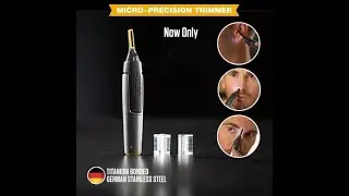 MicroTouch Titanium MAX Lighted Personal Trimmer