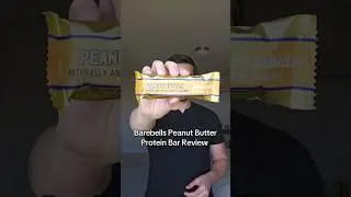 Barebells Peanut Butter Protein Bar Review #barebells #barebellsproteinbar #barebellsproteinbars