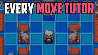 Местоположение наставника по КАЖДОМУ движению &mdash; Pok&eacute;mon Emerald