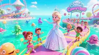 Ocean Candy Ride with Elsa 8 | Sweet Underwater Adventure!