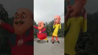 Mor athra saalhoy gelakremotupatludance#video#short#viral#funny#funnyscenes#animotion #motu #Patlu 😂