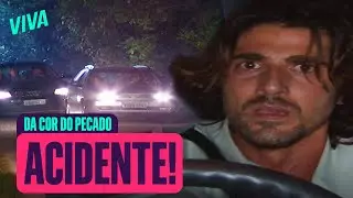 TRAGÉDIA! TONY FAZ PACO PERDER CONTROLE DO CARRO E CAUSA ACIDENTE | DA COR DO PECADO | MELHOR DO DIA