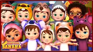 Les animaux emblématiques d'Australie | plus de chansons pour enfants | Banana Cartoon LE Français