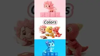 Colors Song | Three Little Dinosaurs Nursery Rhymes & Kids Songs
