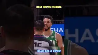 Most Heated NBA Moments 6 #shorts #sports #basketball #nba #nbahighlights #highlights #dongjoel