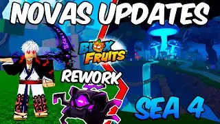DARK REWORK + NOVO SEA 4! TODAS AS UPDATES DO BLOX FRUITS EM 2026! 🚨
