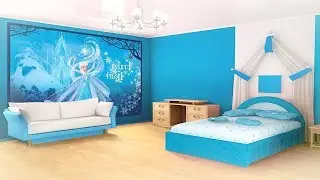 50 + Cute Little Girl Bedroom Themed Frozen!