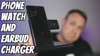 EXW Wireless Charger 3 in 1 Charging Station for your phone, smartwatch, and earbuds