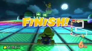 [Wario] 2nd-6th Place Animation (Kart) - Mario Kart 8 Deluxe