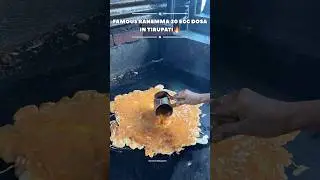 FAMOUS RANEMMA 20 EGG DOSA IN TIRUPATI🔥||#eggdosa #chickencurry #tirupati #andhrapradesh #telangana