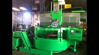 CNC Vertical Turret Lathe Machine &ndash; CNC VTL 1000 for Railway Wheel Machining | Sahil Machines