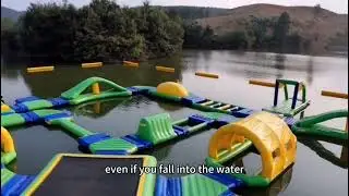 Inflatable Water Park！Ready to dive into fun? Check out our amazing Inflatable Water Park!