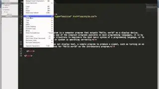 CSS External Stylesheet and Chrome Dev Tools Tutorial