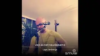 vējš aiziet raudādams