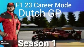 F1 23 Career | S1 Dutch GP: Jos RacingNL's Homecoming Race at Zandvoort | RacingNL