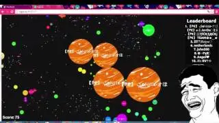 Agar.io | Team Per&uacute; | Clan 【₱&euro;】#6 Party Dominada