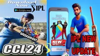 FINALLY CCL 24 CRICKET GAME IPL UPDATE IPL 2024 NEW UPDATE  DETAIL VIDEO
