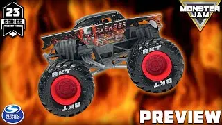 SPIN MASTER MONSTER JAM SERIES 23 PREVIEW | AVENGER FIRE