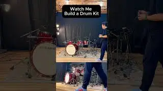 Watch Me Build a Drum Kit #drums #drummer