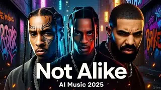 Tyga feat Travis Scott- Not Alike-(ft Drake)(AI Music 2025)