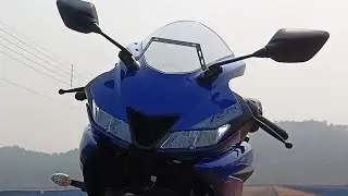 KN Filter change💨Hard sound🥰Thanks for APEX AUTO in bardhaman #r15 #rdg #subscribe