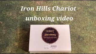 MESBG and LOTR: Iron Hills Chariot unboxing video