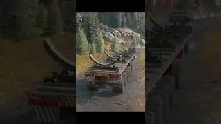 Step 310E  Transport a Rocket Carrier Trailer in Black River map  snowrunner